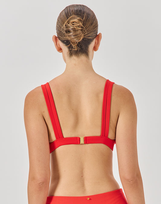 טופ ביקיני אדום שקיעה TIMOR