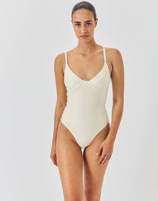 בגד ים שלם שנהב VENAO