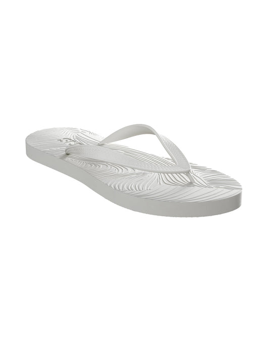WIDE STRAP FLIP FLOP WHITE
