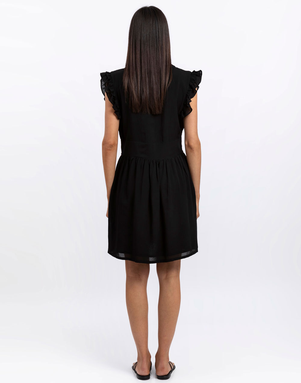 שמלת מיני שחורה PORTOFINO