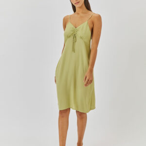 שמלת במבוק ירוק פיסטוק ARUBA